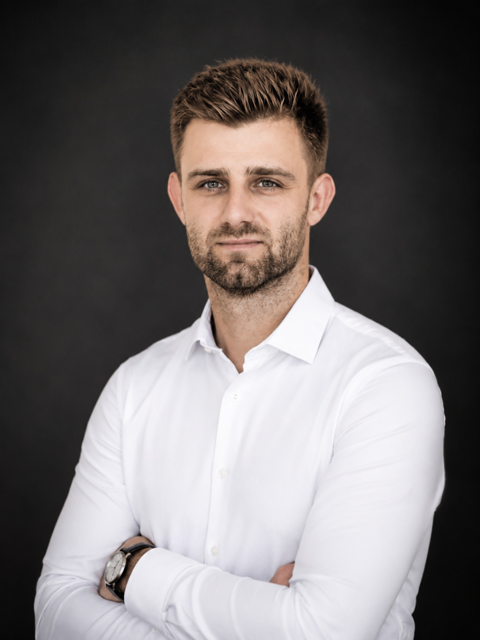Portrétní fotografie Mgr. Zdeňka Plesníka